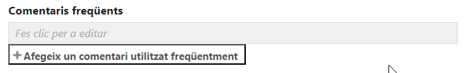 Comentaris Frequents sense configurar Guia Qualificacio Forum Moodle