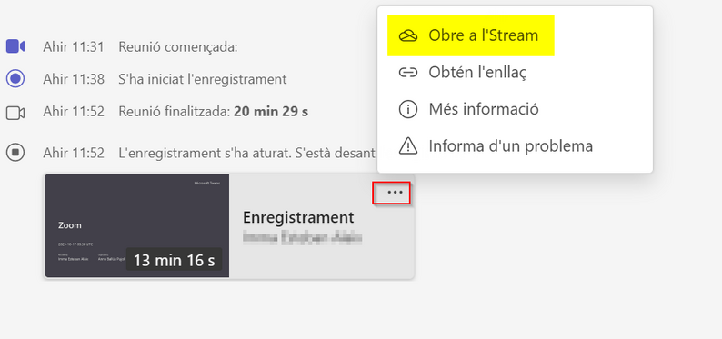 Enregistrament