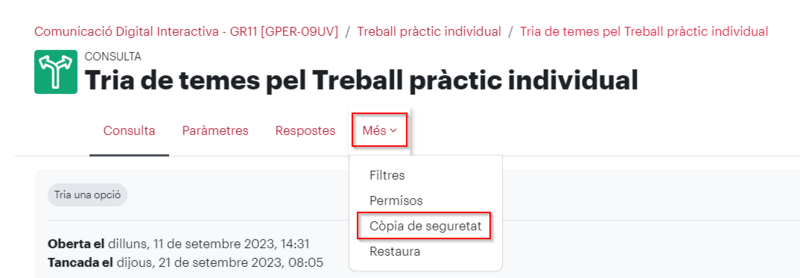 Fitxer:OpcioCopiaSeguretatActivitatMoodle.png