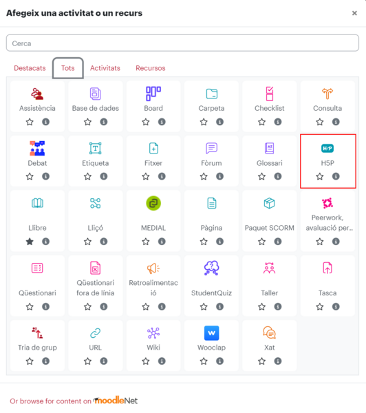 Fitxer:SeleccionarActivitatH5PMoodle.png
