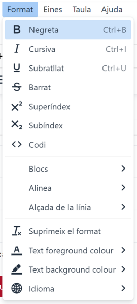 Fitxer:EditorTinyMCE Format.png